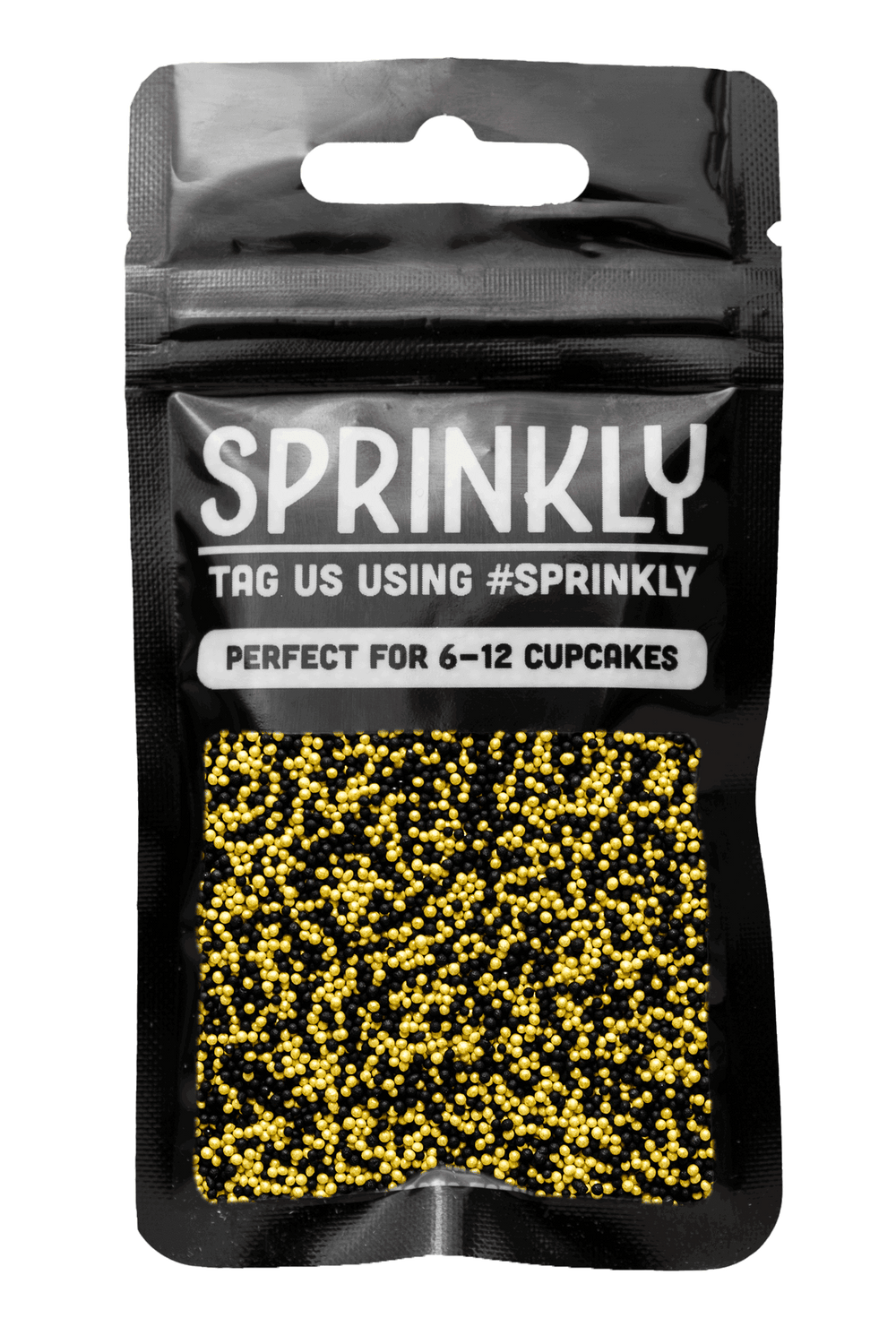 100's & 1000's - Black & Gold Sprinkles SPRINKLY