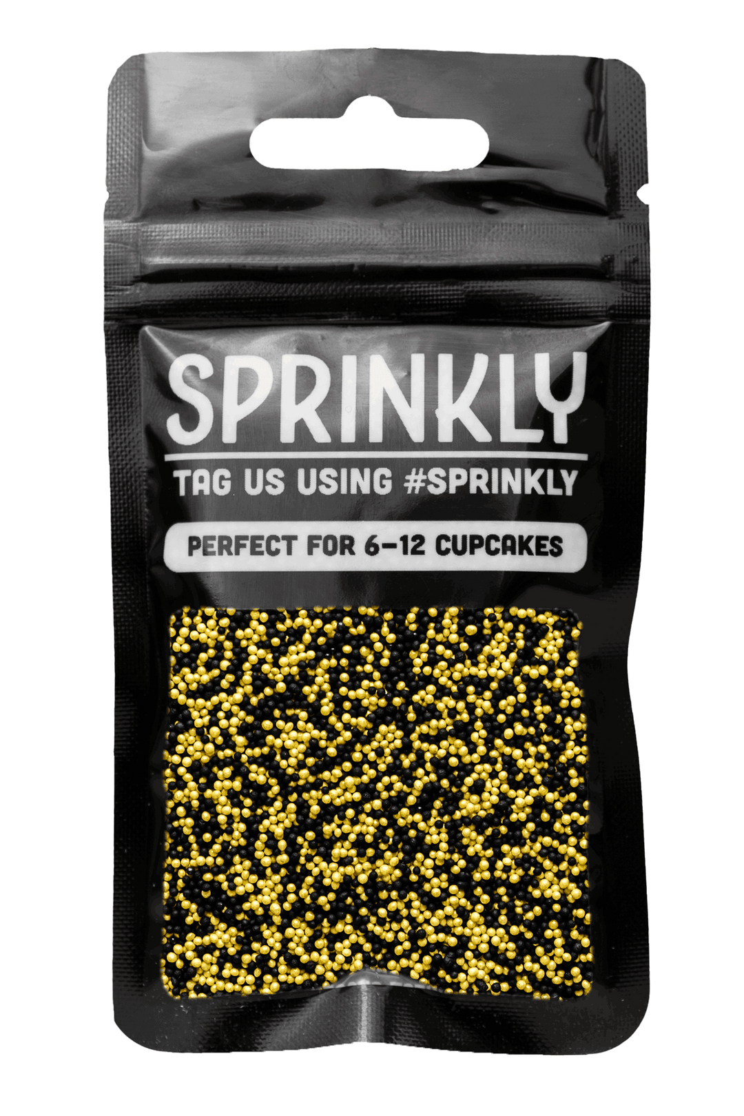 100's & 1000's - Black & Gold Sprinkles SPRINKLY