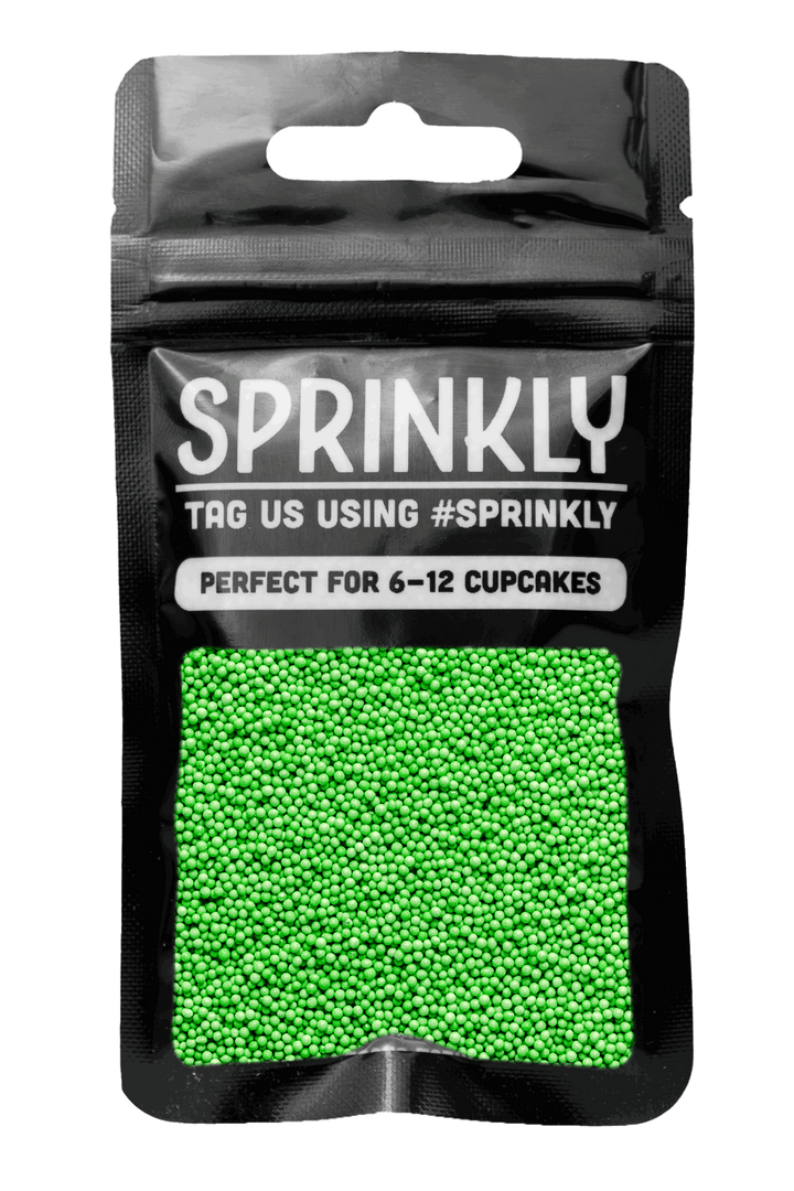100's & 1000's - Green Sprinkles SPRINKLY 30g Sample Packet