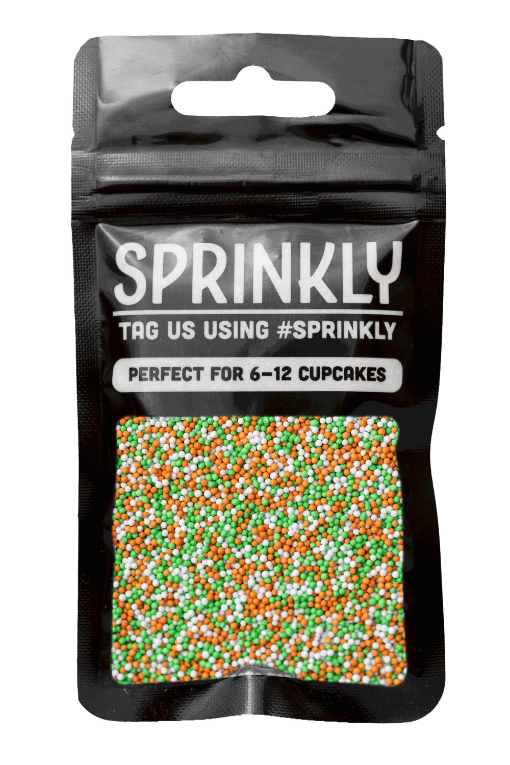 100's & 1000's - Orange, Green & White (St Patricks Day/Irish ☘️ ) Sprinkles SPRINKLY 30g Sample Packet