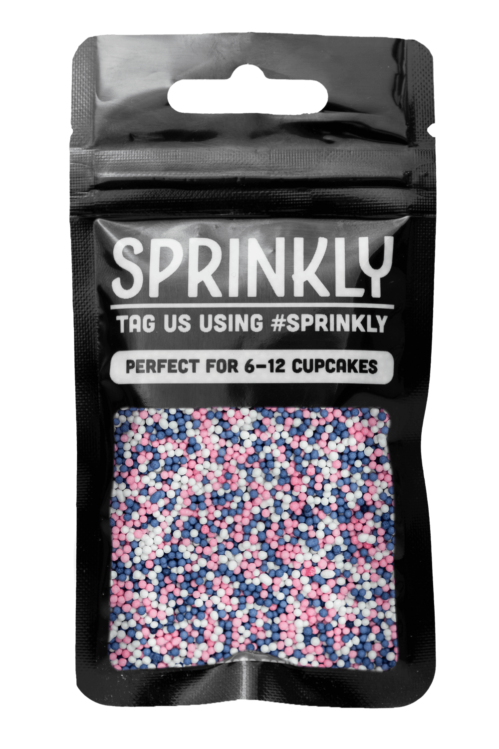 100's & 1000's - Pink, White & Purple Sprinkles SPRINKLY 30g Sample Packet