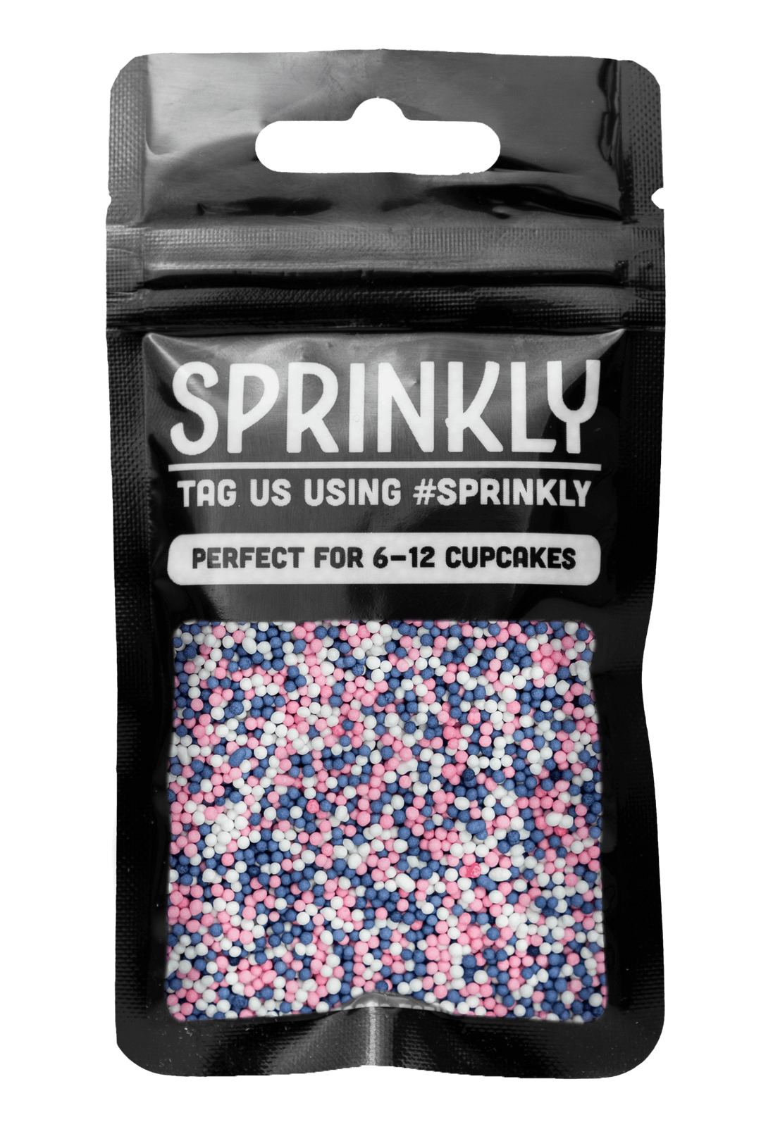 100's & 1000's - Pink, White & Purple Sprinkles SPRINKLY 30g Sample Packet