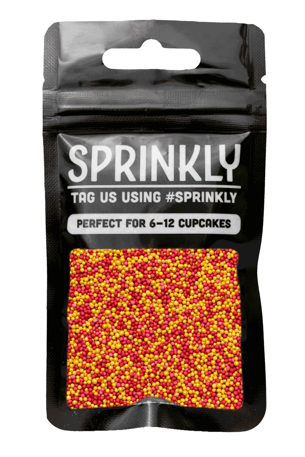 100's & 1000's - Red & Gold (Lunar New Year Mix) Sprinkles SPRINKLY 30g Sample Packet