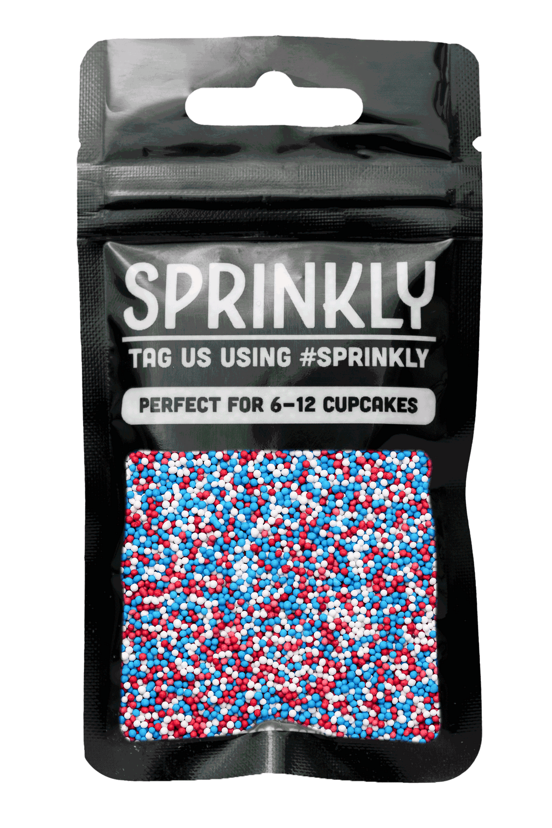 100's & 1000's - Red, White & Blue Sprinkles SPRINKLY 30g Sample Packet