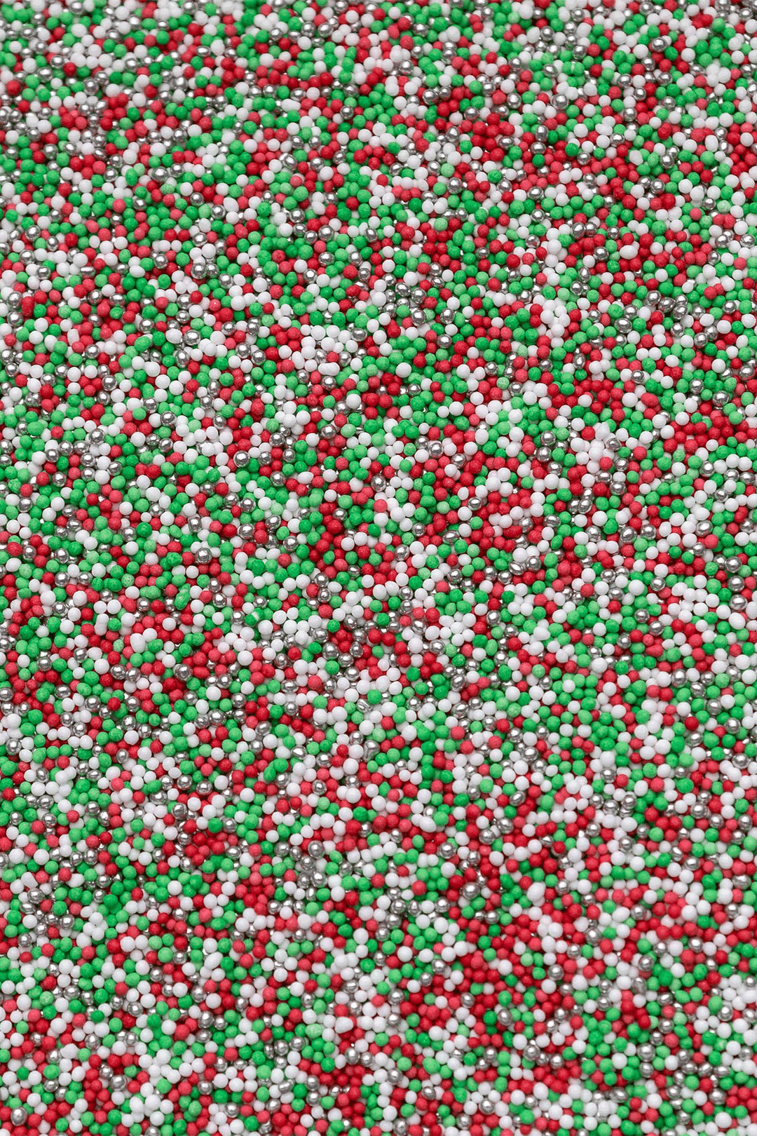 100's & 1000's - Red, White, Green & Silver Sprinkles SPRINKLY