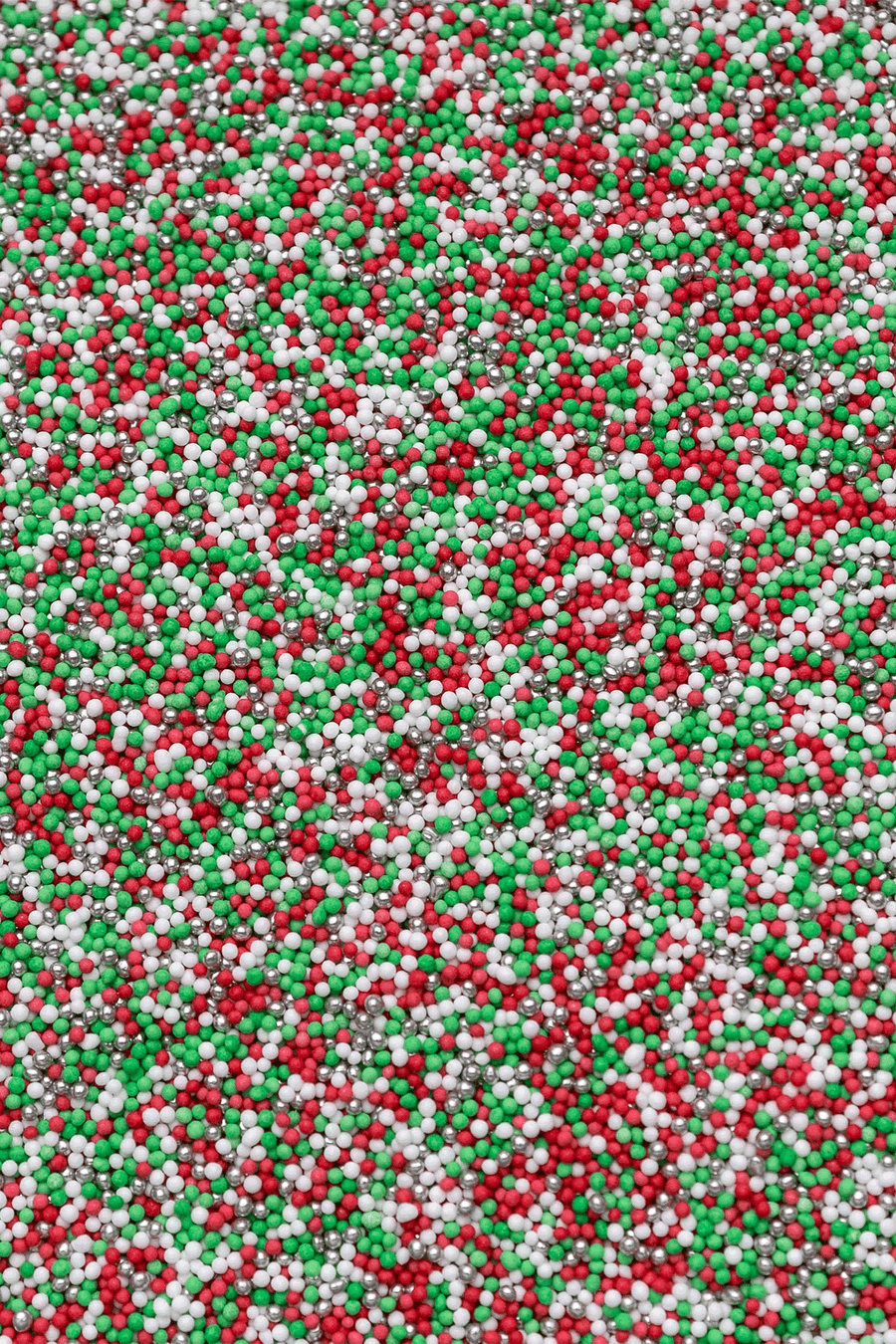 100's & 1000's - Red, White, Green & Silver Sprinkles SPRINKLY
