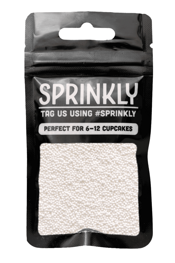 100's & 1000's - White Sprinkles SPRINKLY 30g Sample Packet