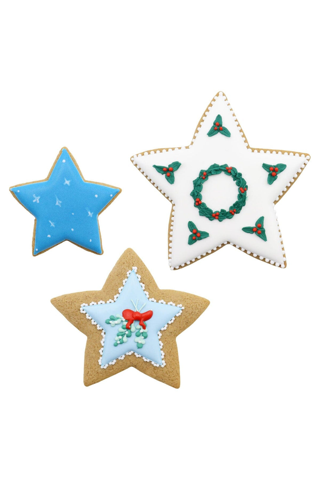 Christmas Cookie Cutter Set of 3 - Stars PME