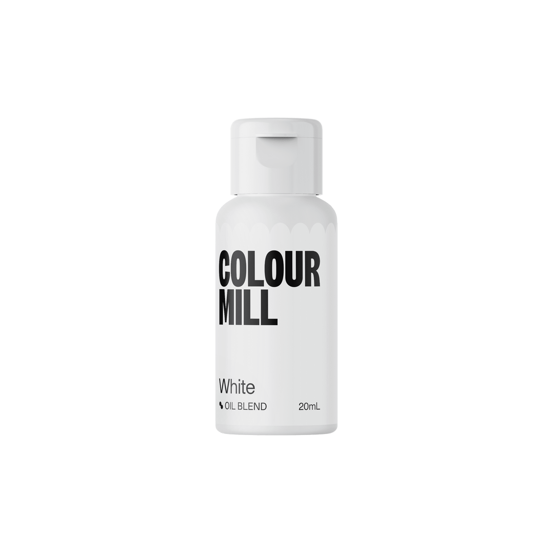 Colour Mill - Oil Based Food Colouring - 20ml Food Colouring Colour Mill White