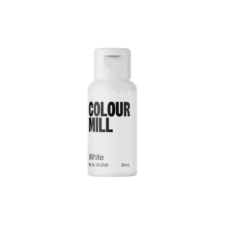 Colour Mill - Oil Based Food Colouring - 20ml Food Colouring Colour Mill White