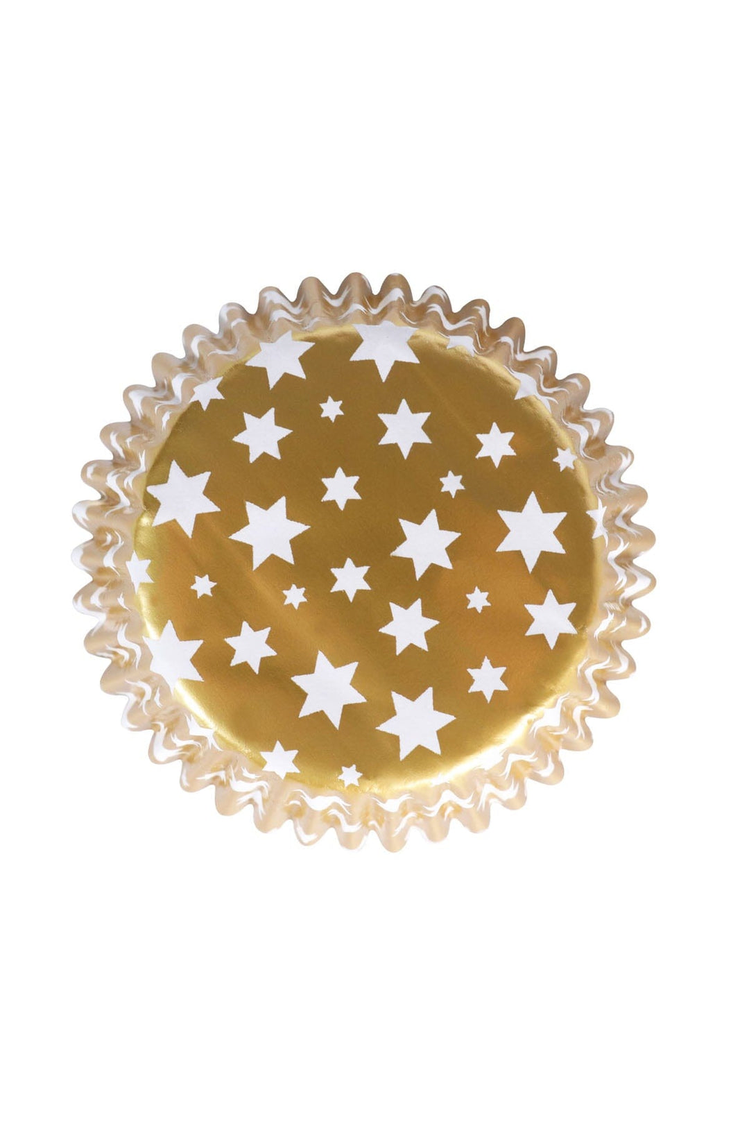 Cupcake Cases - Christmas Metallic Gold & Silver (Pack of 100) PME