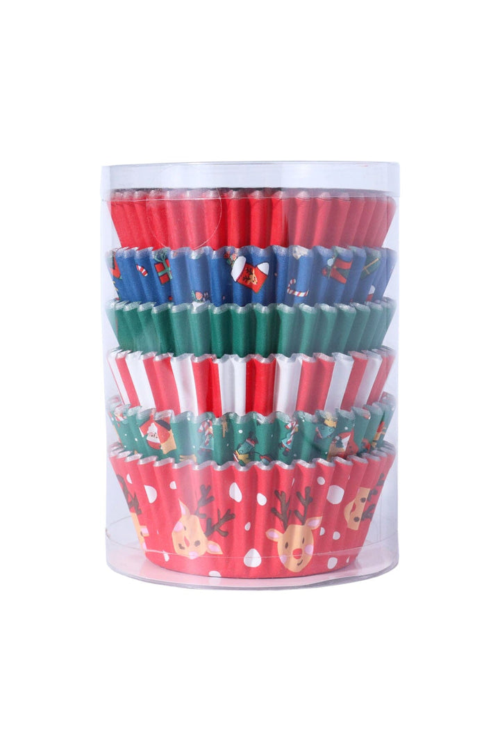 Cupcake Cases - Christmas Santa Mix (Pack of 100) PME