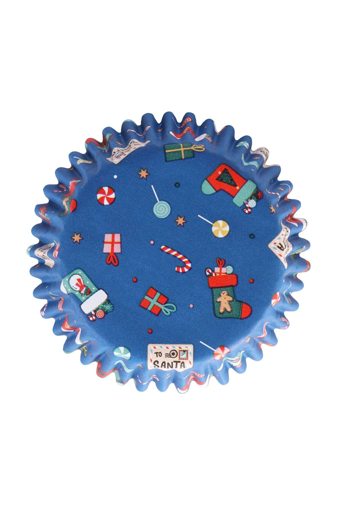 Cupcake Cases - Christmas Santa Mix (Pack of 100) PME