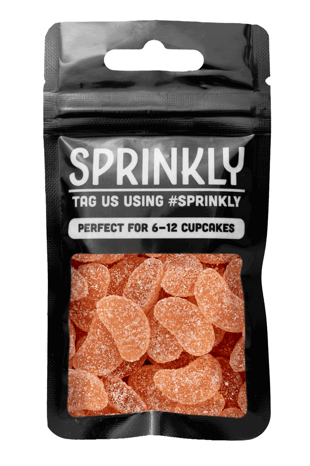 Fruit Jelly Segments - Orange Sprinkles SPRINKLY 30g Sample Packet