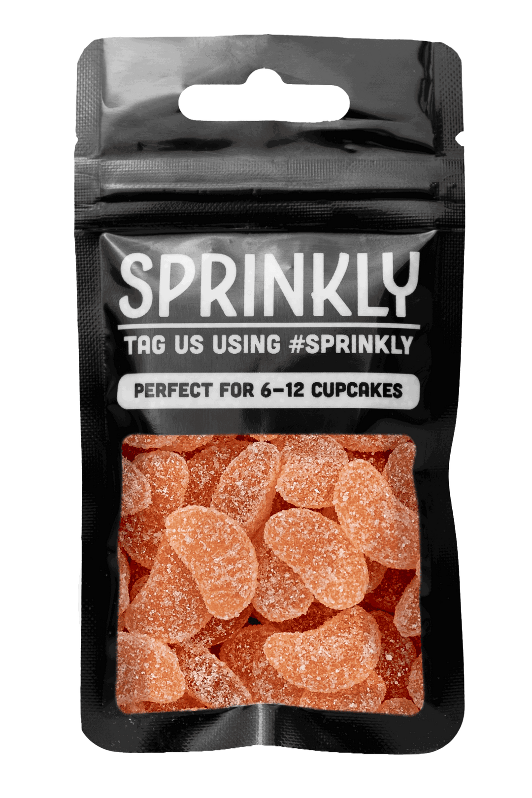 Fruit Jelly Segments - Orange Sprinkles SPRINKLY 30g Sample Packet