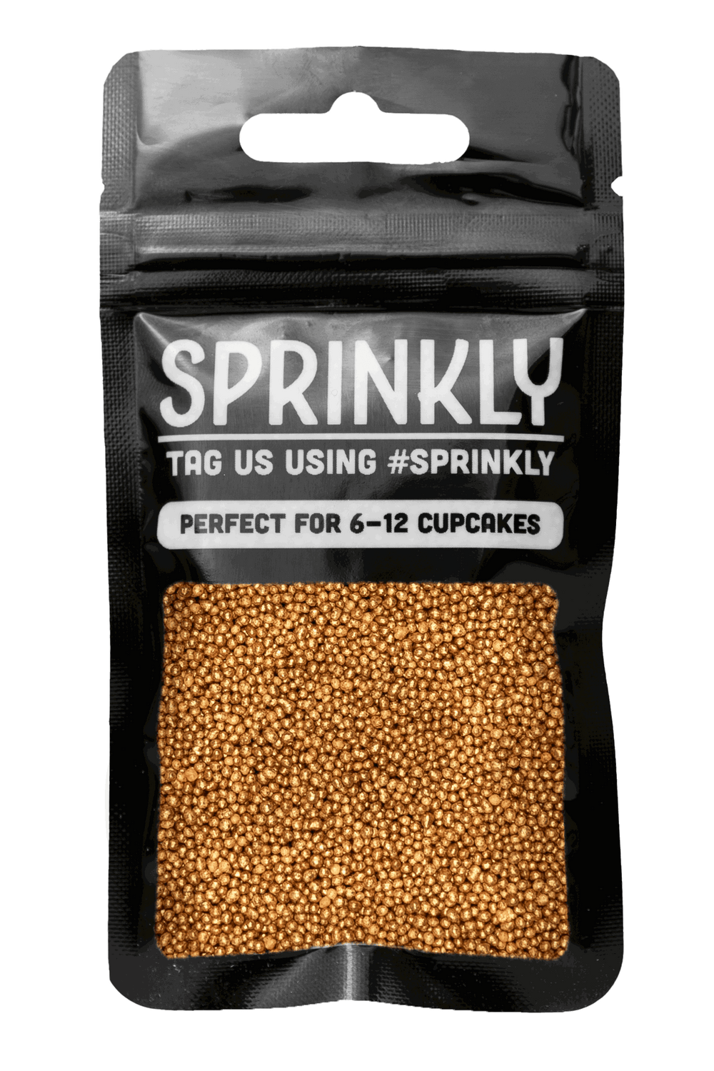 Glimmer 100's & 1000's - Dark Gold (No E171) Sprinkles SPRINKLY