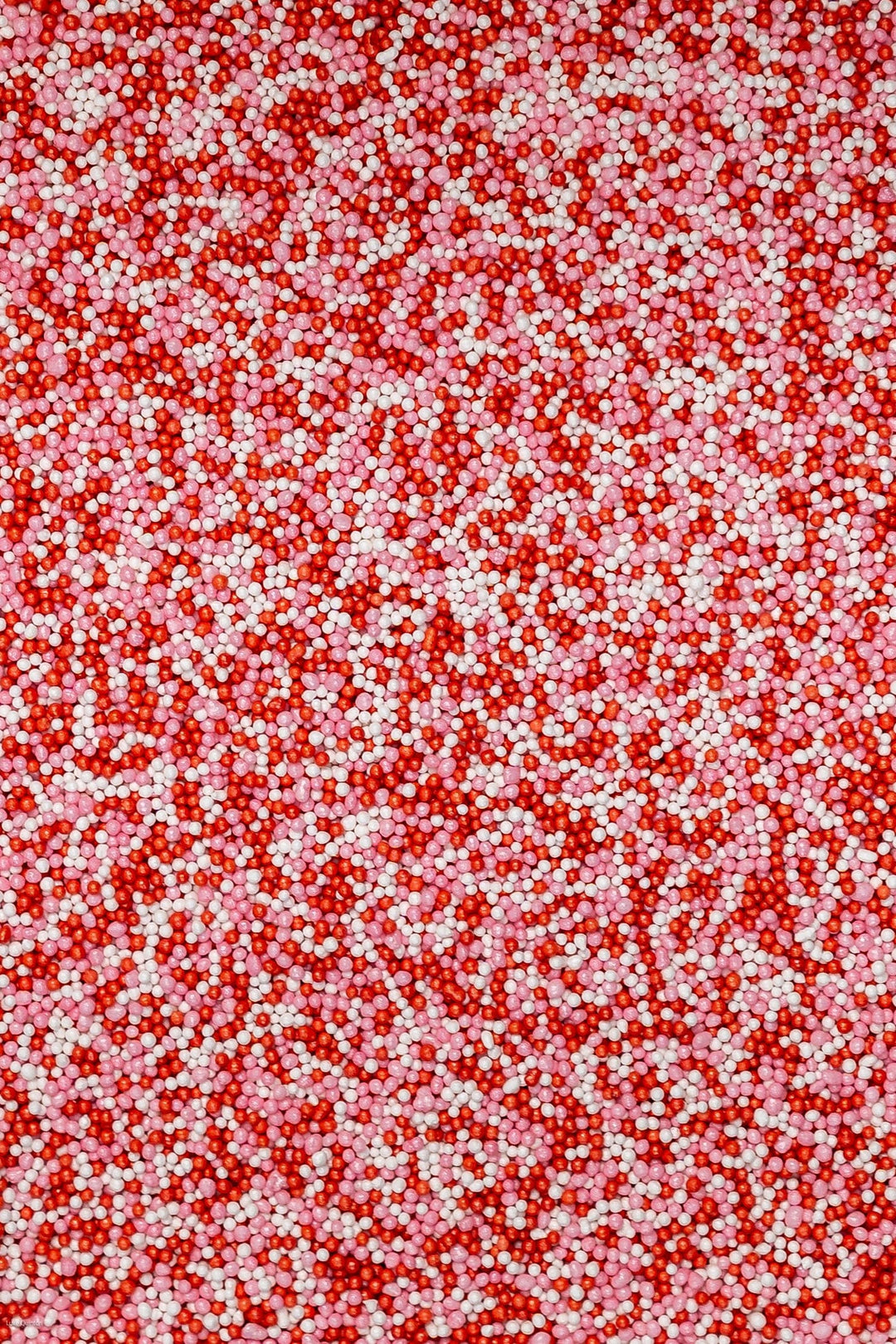 Glimmer 100's & 1000's - Pink, Red & White (No E171) Sprinkles SPRINKLY