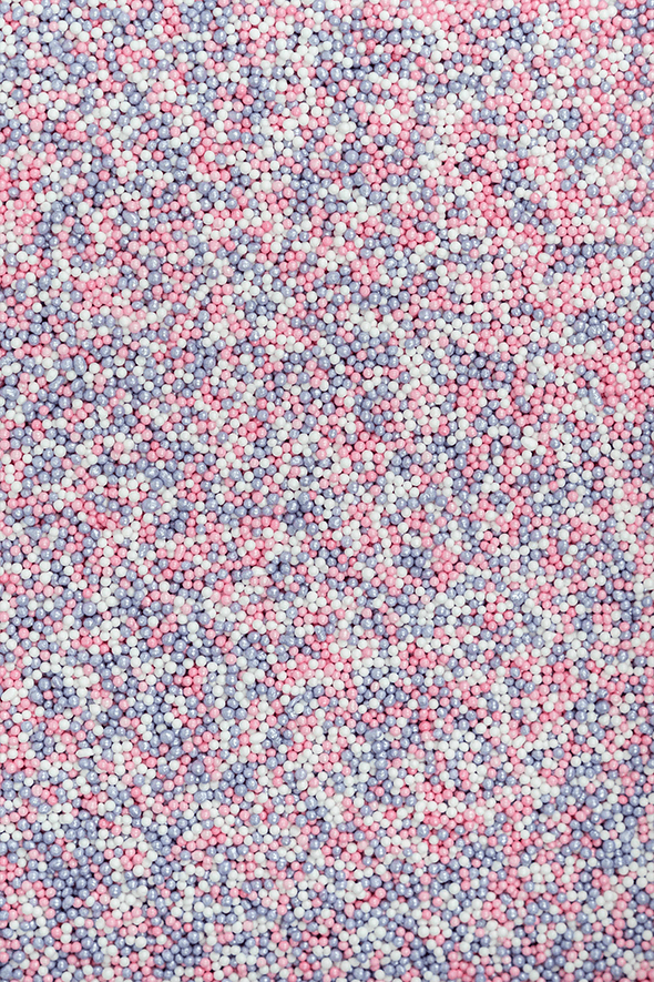 Glimmer 100's & 1000's - Pink, White & Violet Sprinkles Sprinkly