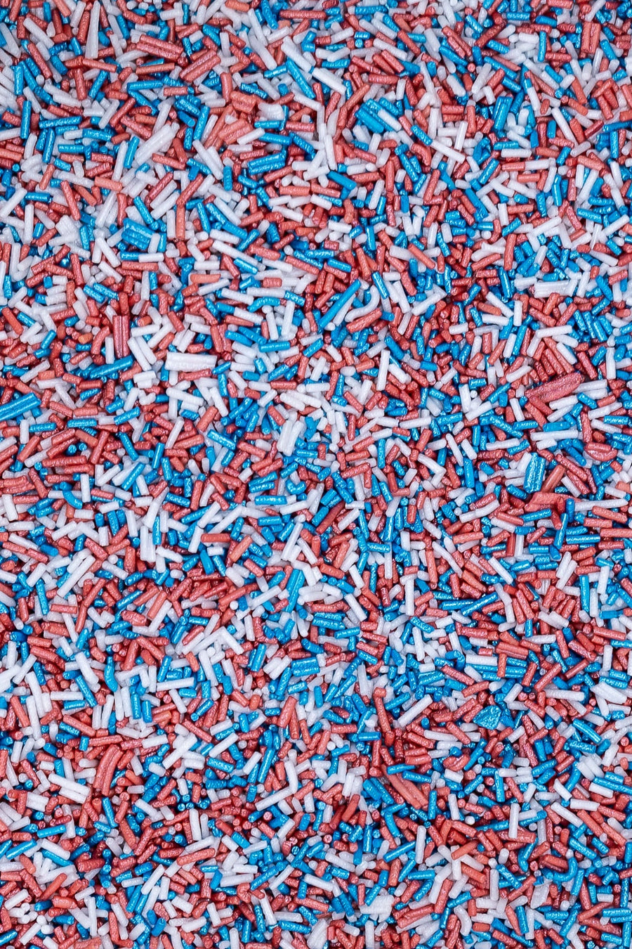 Glimmer Strands - Red, White & Blue Sprinkles SPRINKLY