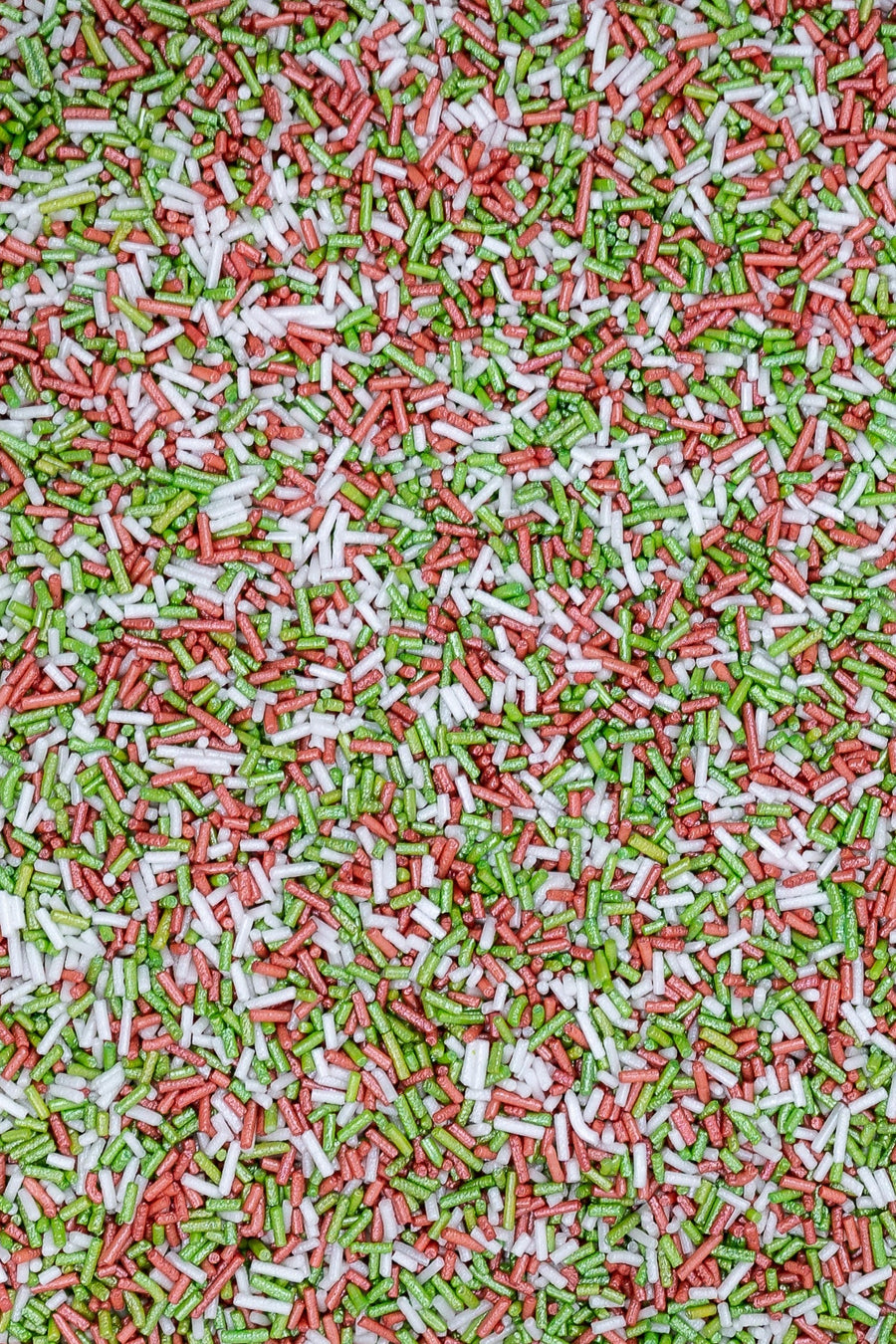 Glimmer Strands - Red, White & Green Sprinkles SPRINKLY