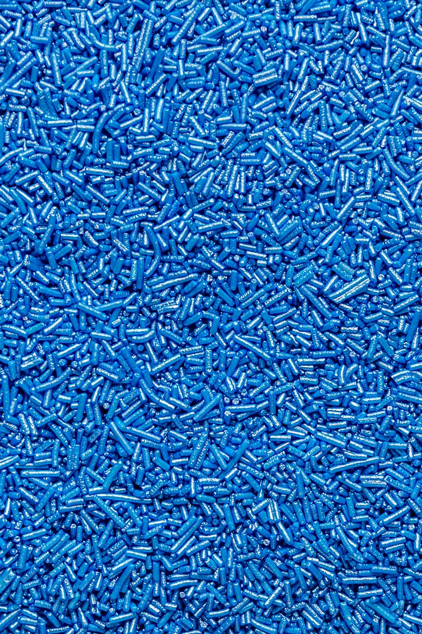 Glimmer Strands - Royal Blue Sprinkles Sprinkly
