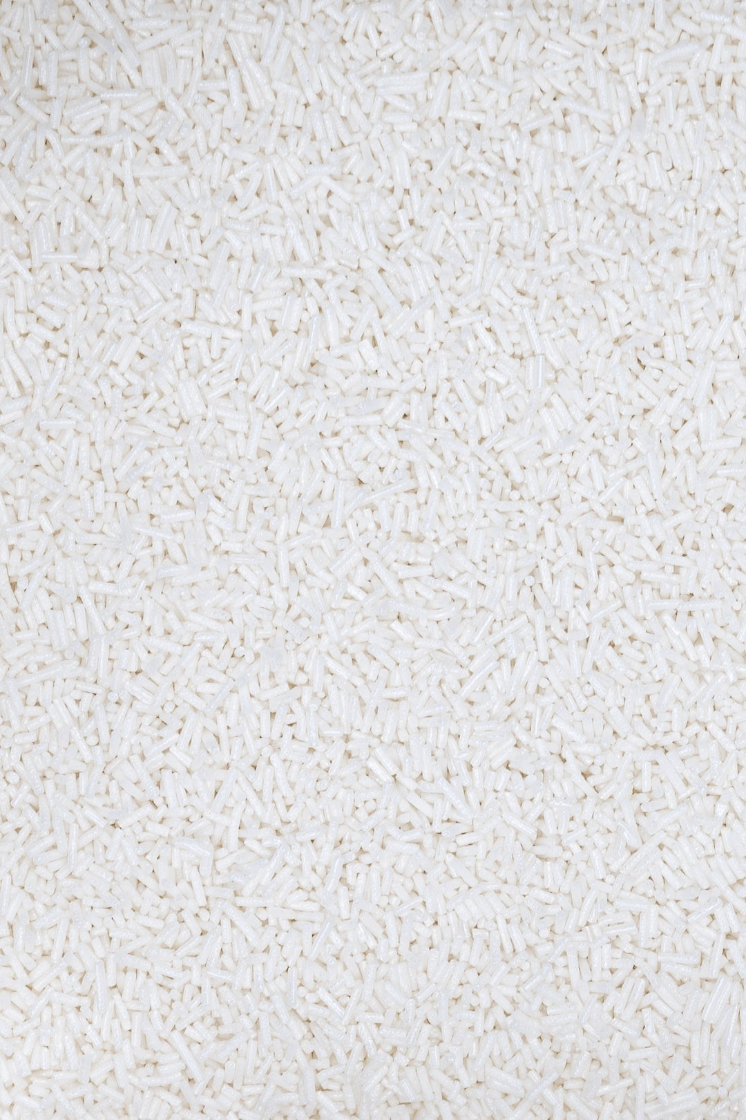 Glimmer Strands - White/Mother of Pearl Sprinkles Sprinkly