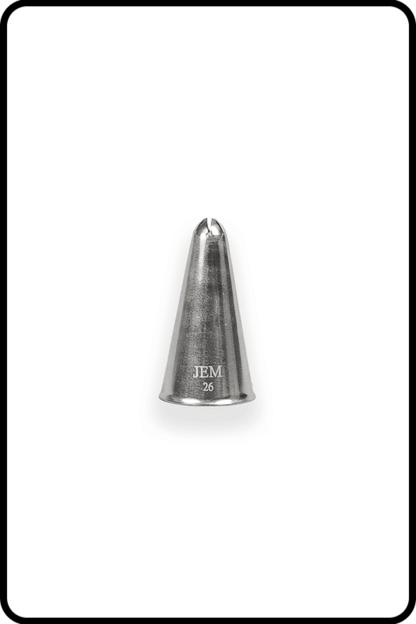 JEM Nozzle, Loose - Closed Star #26 Piping Nozzle JEM