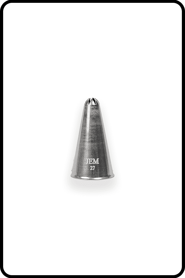JEM Nozzle, Loose - Closed Star #27 Piping Nozzle JEM