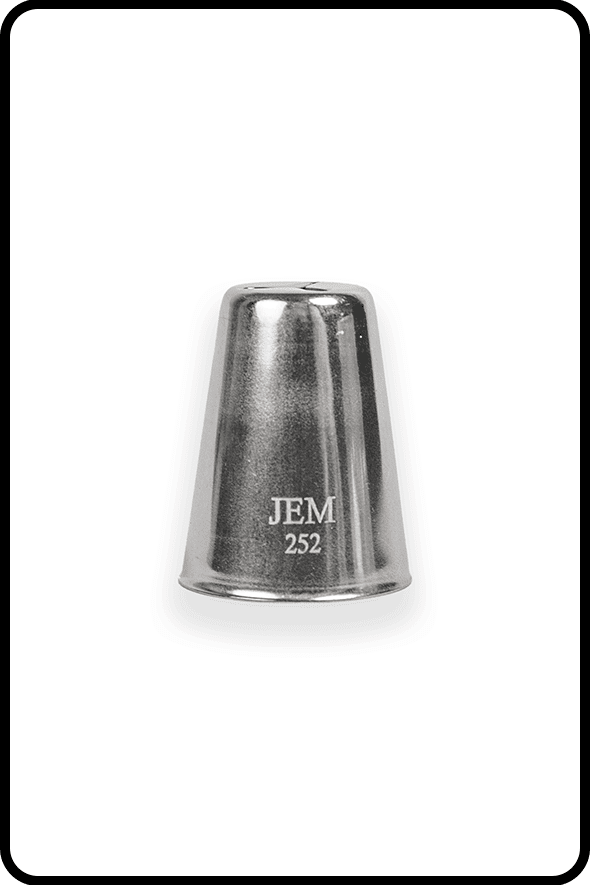 JEM Nozzle, Loose - Heart #252 Piping Nozzle JEM