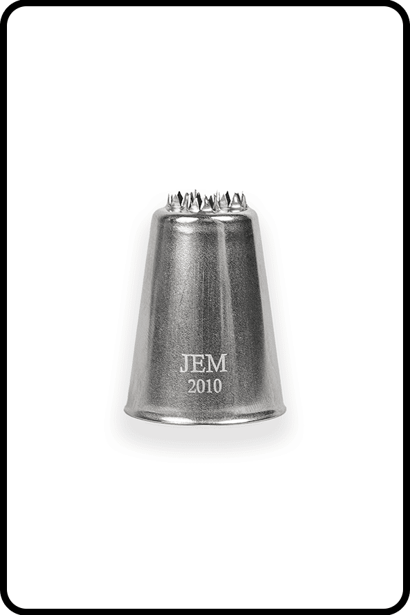 JEM Nozzle, Loose - Triple Star Nozzle #2010 Piping Nozzle JEM