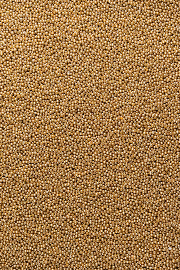 Metallic Pearls - Gold 2mm Sprinkles Sprinkly