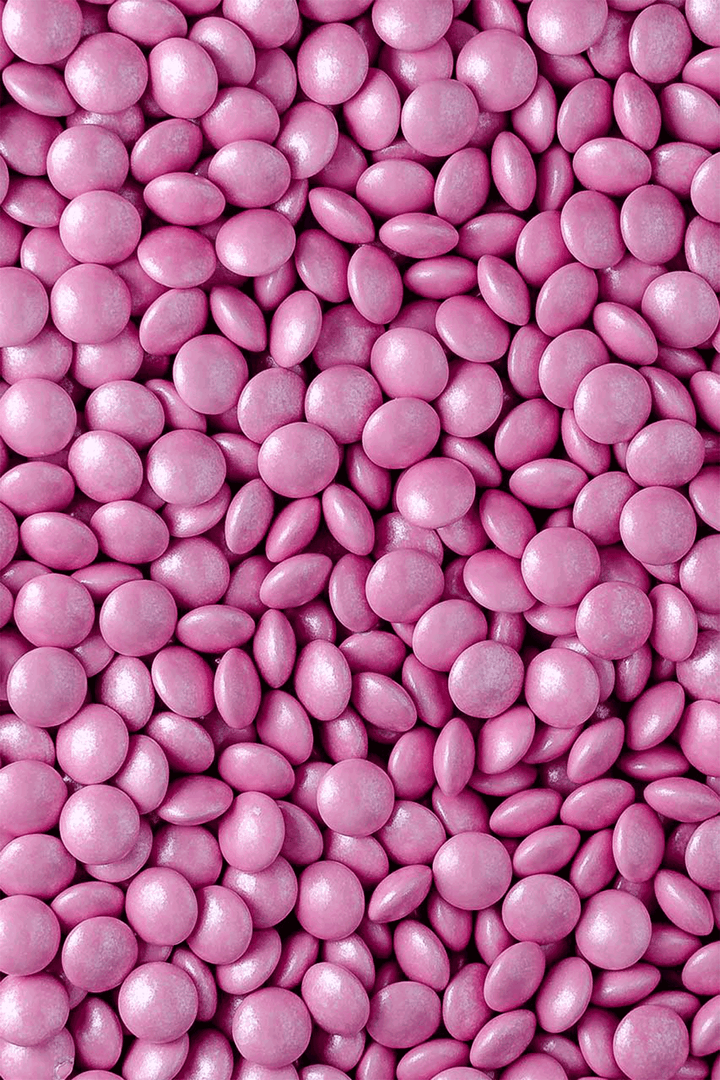 Mini Chocolate Beans - Baby Pink Sprinkles Sprinkly