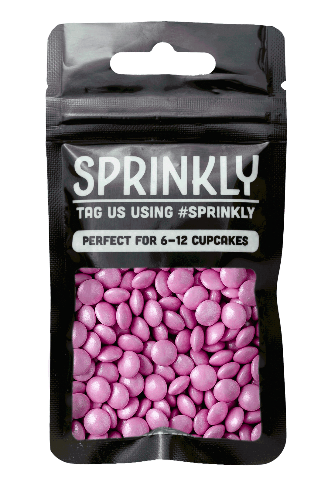 Mini Chocolate Beans - Baby Pink Sprinkles Sprinkly