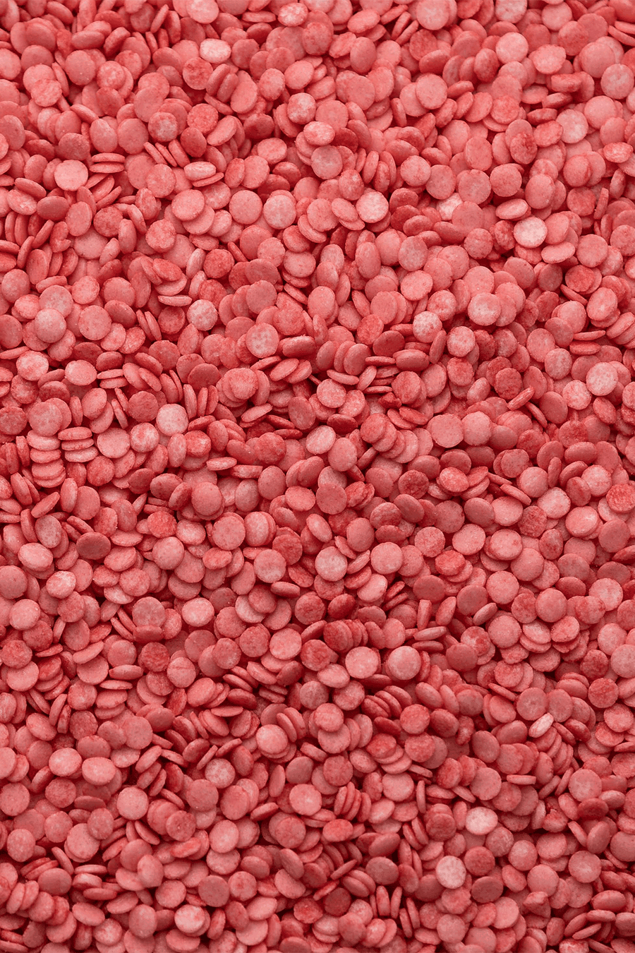 Natural Confetti - Red (Vegan) Sprinkles Sprinkly