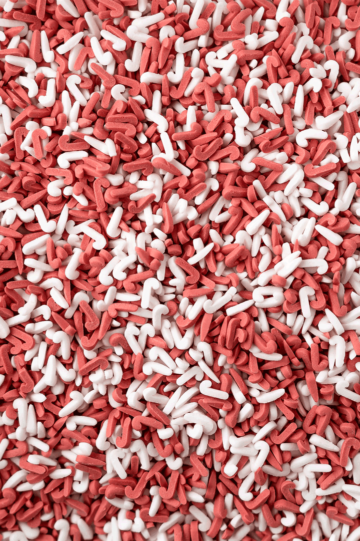 Sprinkle Shapes - Candy Canes Sprinkly