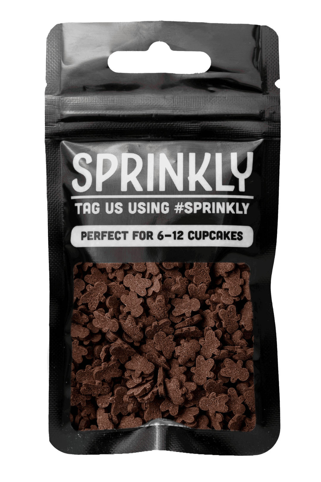 Sprinkle Shapes - Gingerbread Men Sprinkly
