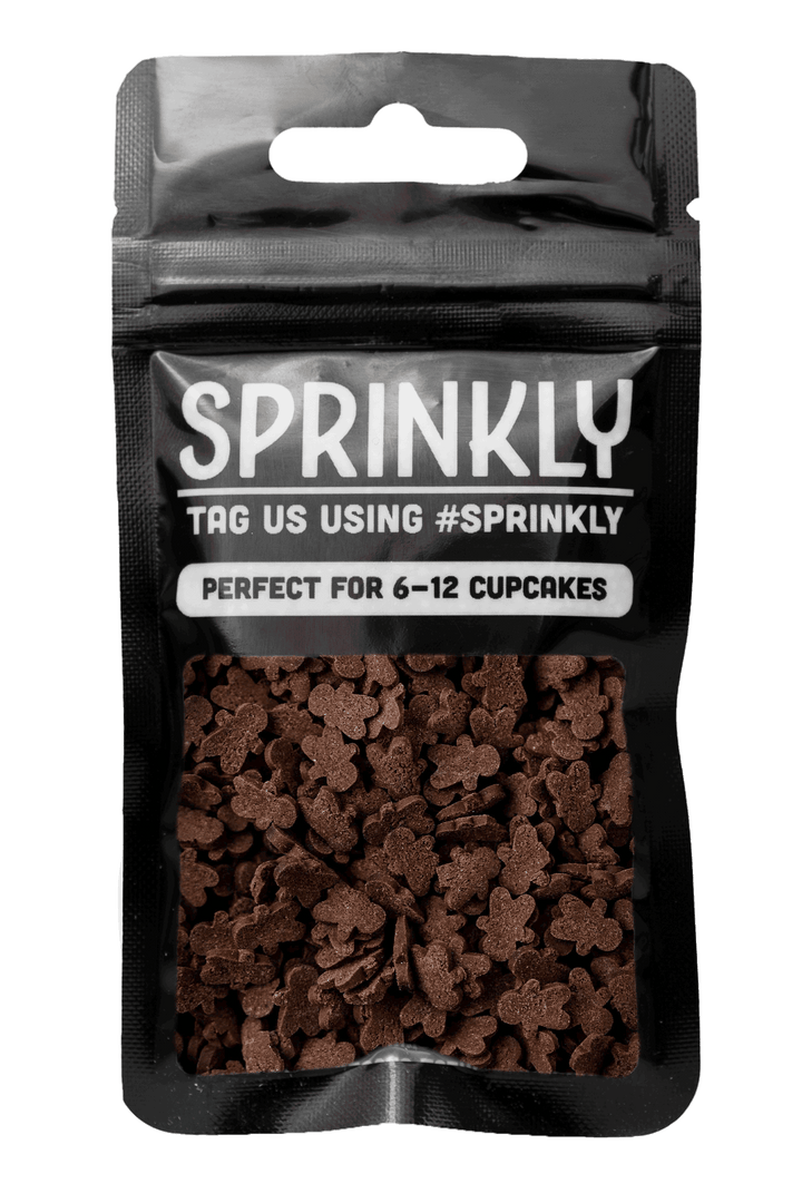 Sprinkle Shapes - Gingerbread Men Sprinkly