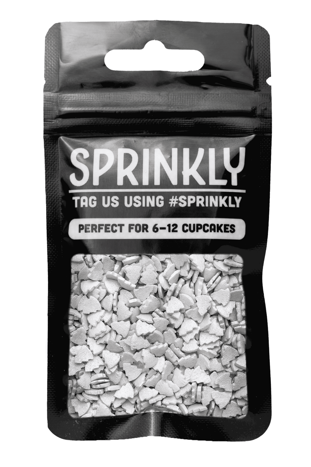 Sprinkle Shapes - Silver Christmas Tree 🎄 SPRINKLY