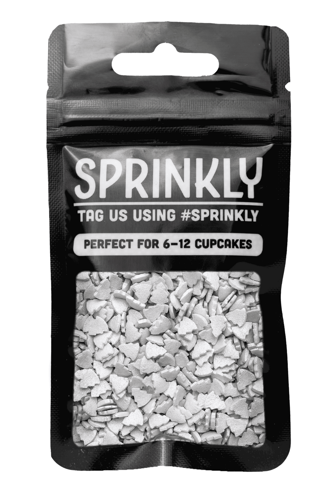 Sprinkle Shapes - Silver Christmas Tree 🎄 SPRINKLY