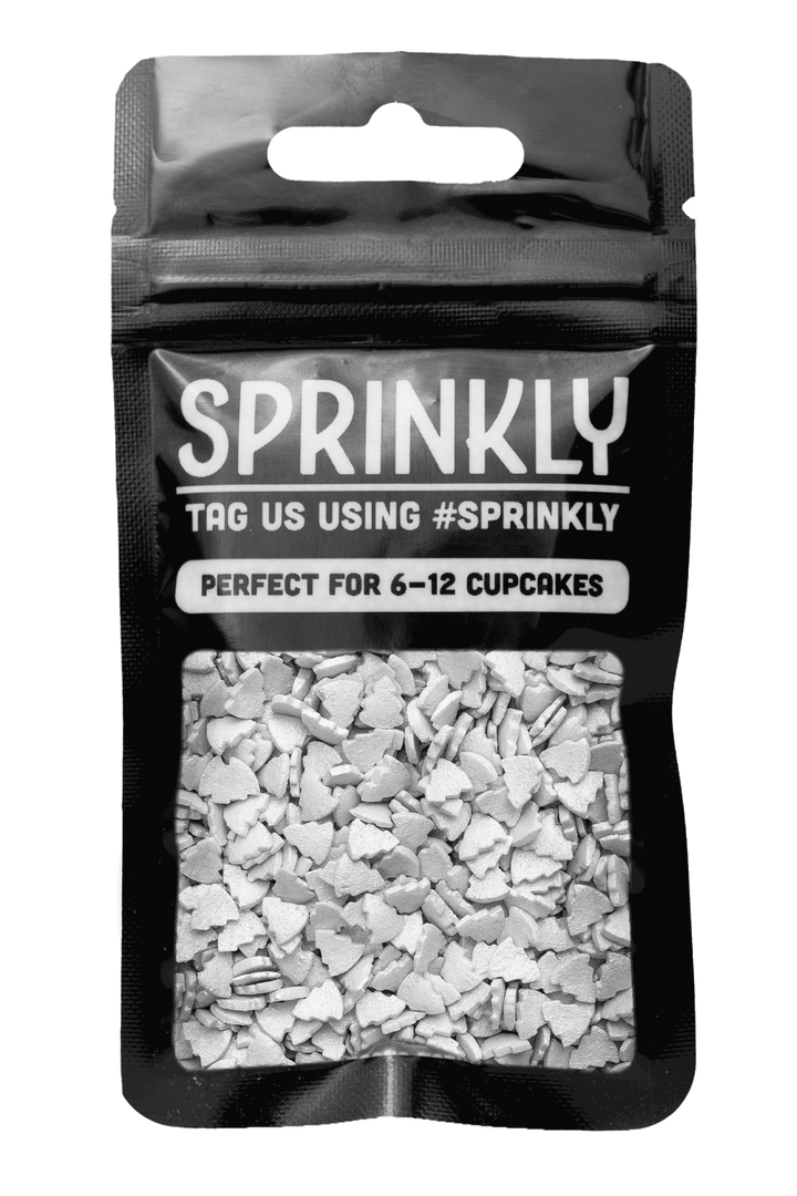 Sprinkle Shapes - Silver Christmas Tree 🎄 SPRINKLY