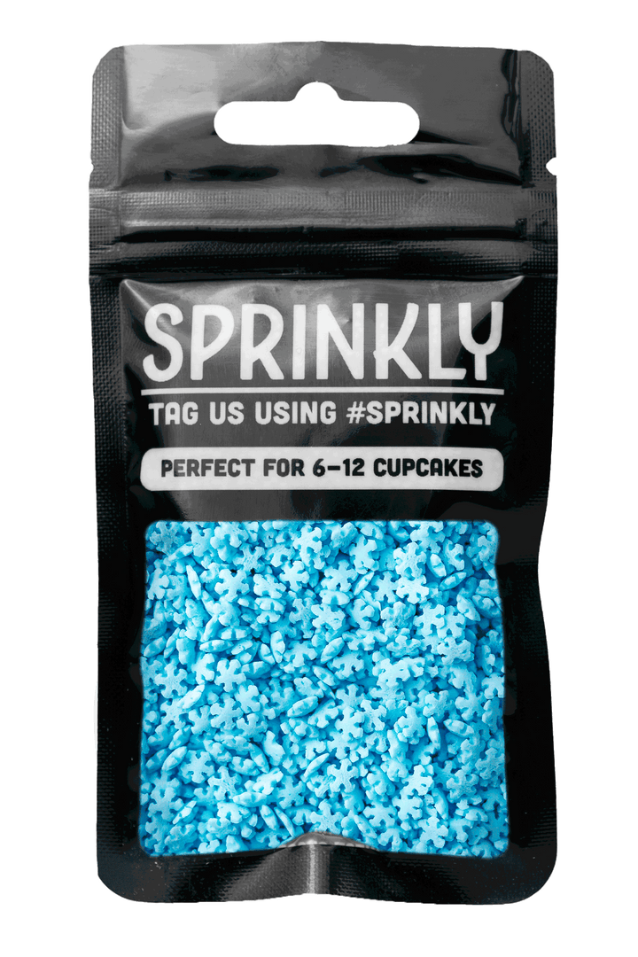 Sprinkle Shapes - Snowflake ❄️ (Blue) Sprinkly