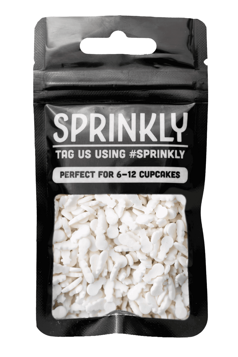 Sprinkle Shapes - Snowmen ⛄️ (White) Sprinkly