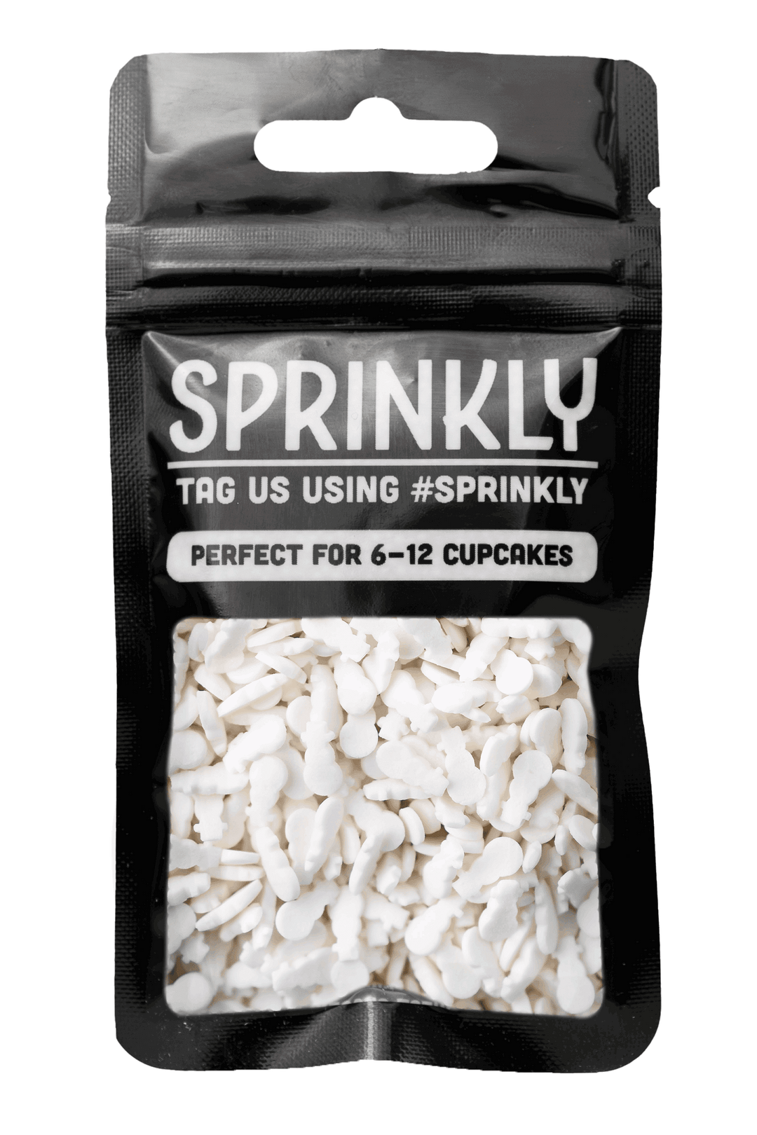 Sprinkle Shapes - Snowmen ⛄️ (White) Sprinkly