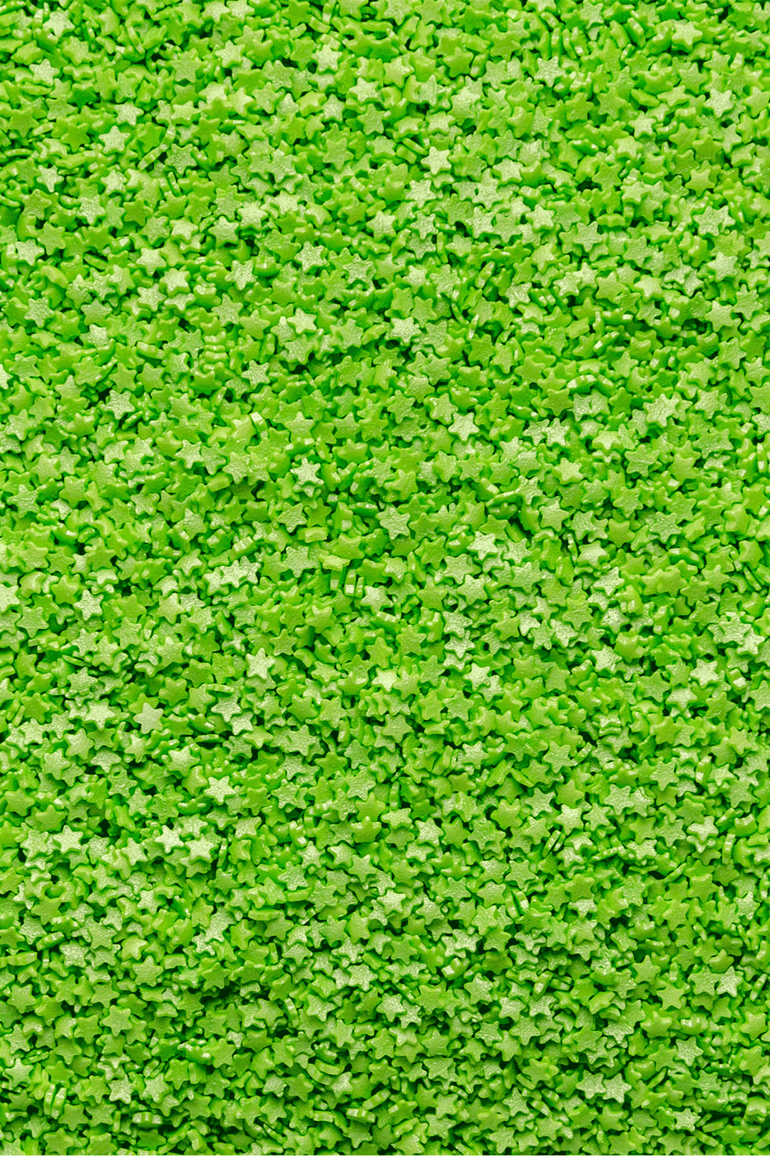 Stars - Glimmer Green (Mini) Sprinkles Sprinkly