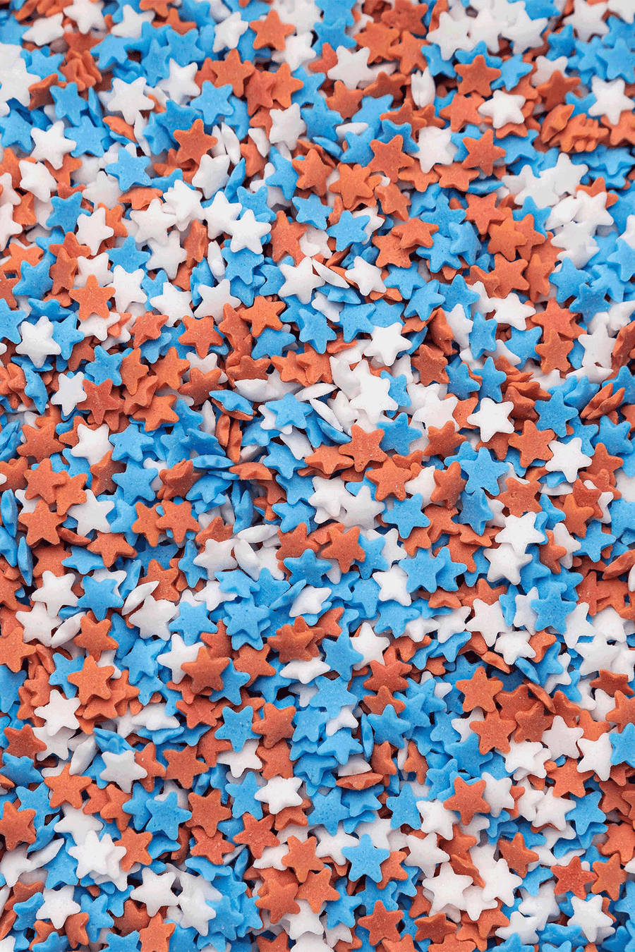 Stars - Matt Red, White & Blue Sprinkles SPRINKLY