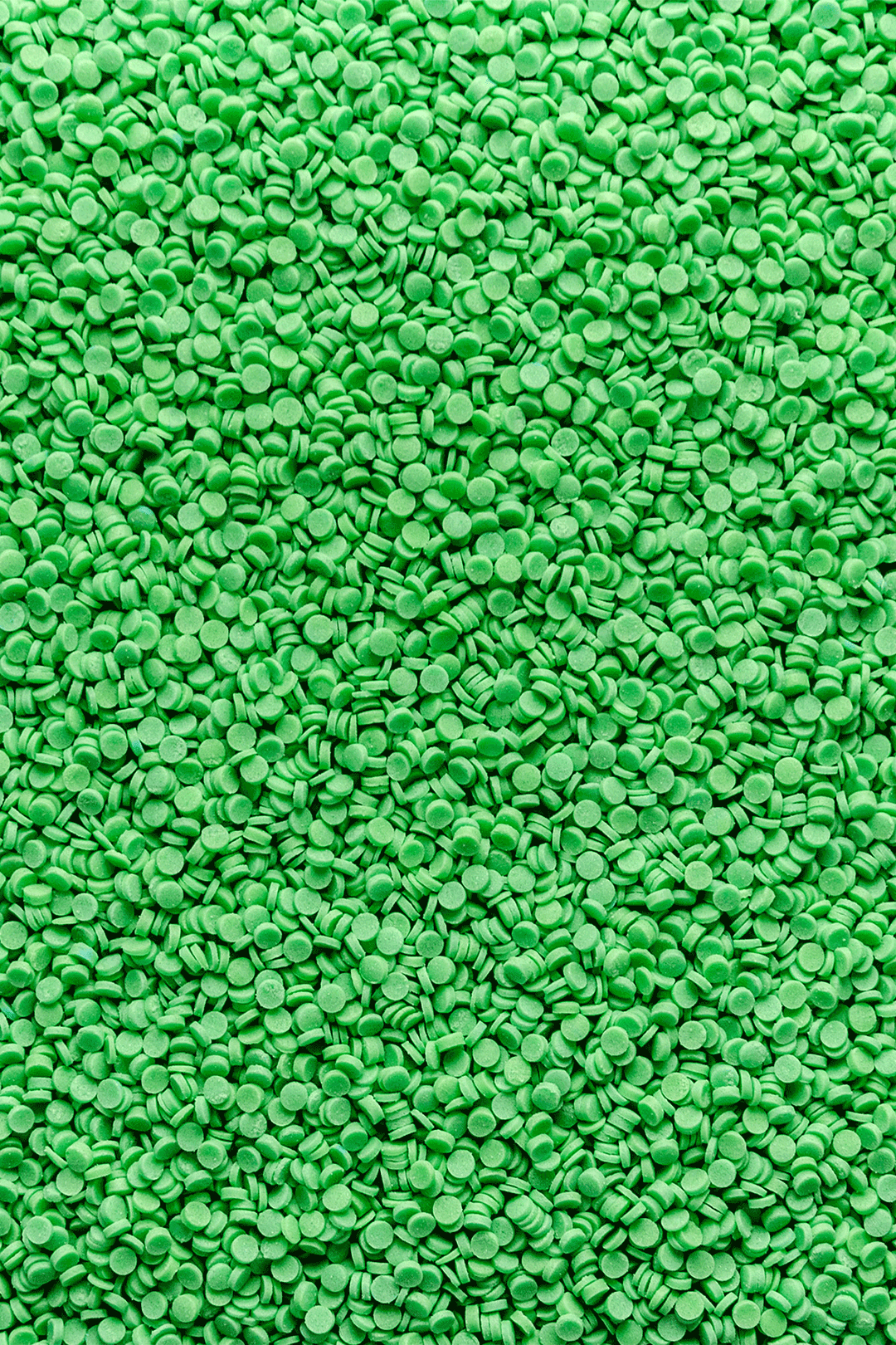 Sugar Confetti - Green (Vegan) Sprinkles Sprinkly