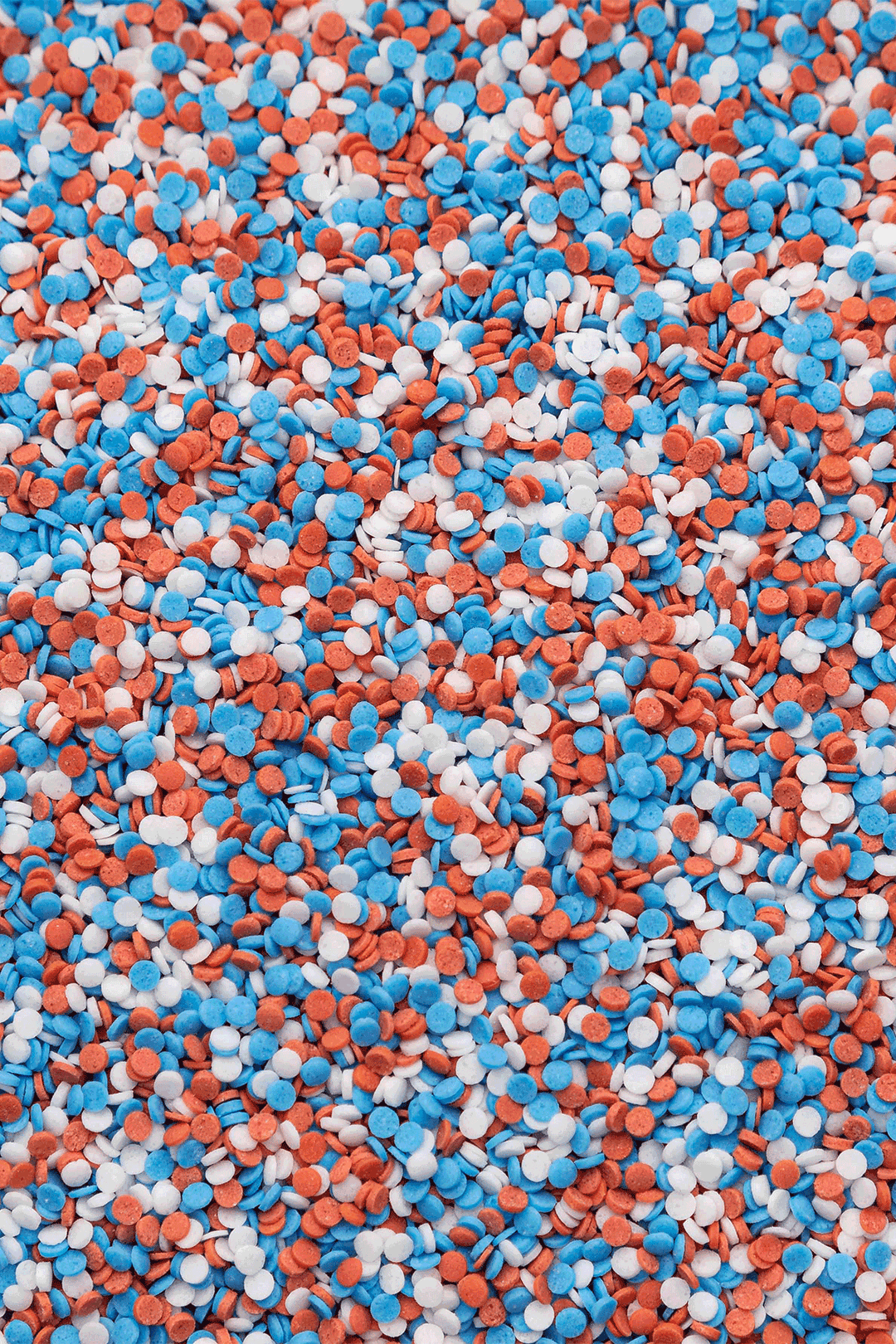 Sugar Confetti - Red, White & Blue Sprinkles Sprinkly