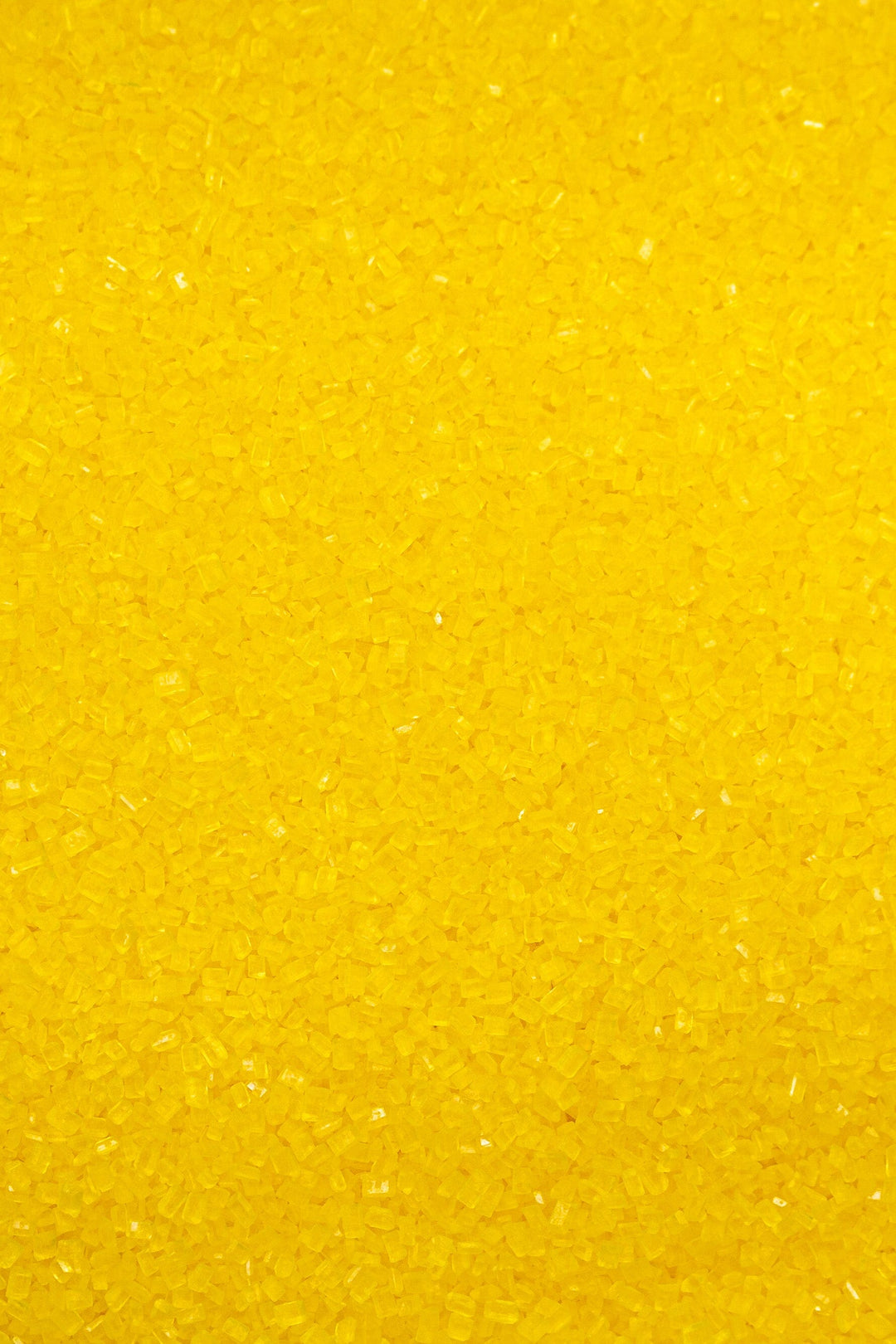 Sugar Crystals - Yellow Sprinkles Sprinkly