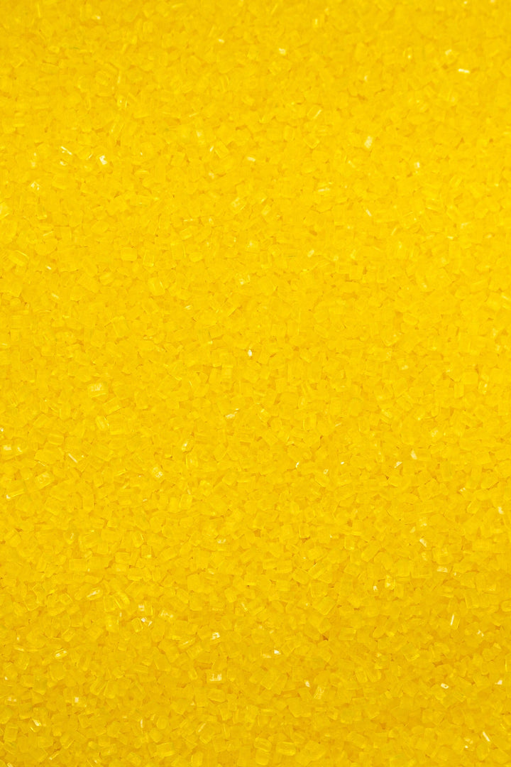 Sugar Crystals - Yellow Sprinkles Sprinkly
