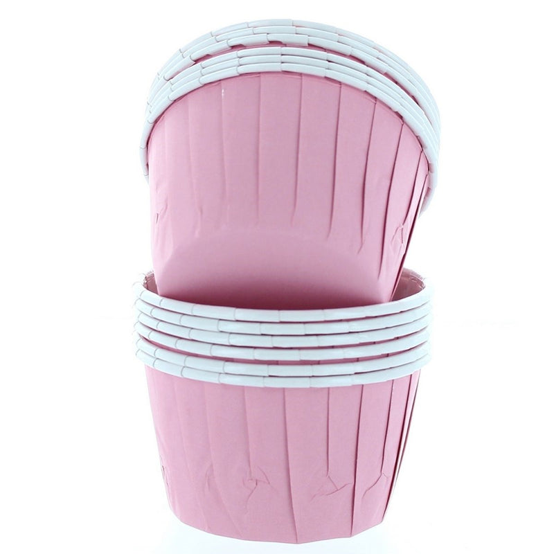 Pink Baking Cups 12 Pack Perfect For Your Cupcakes - SimplyCakeCraft